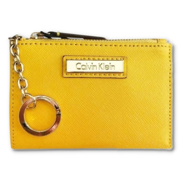 Calvin Klein Handbags - Calvin Klein Card Holder ID Case Yellow